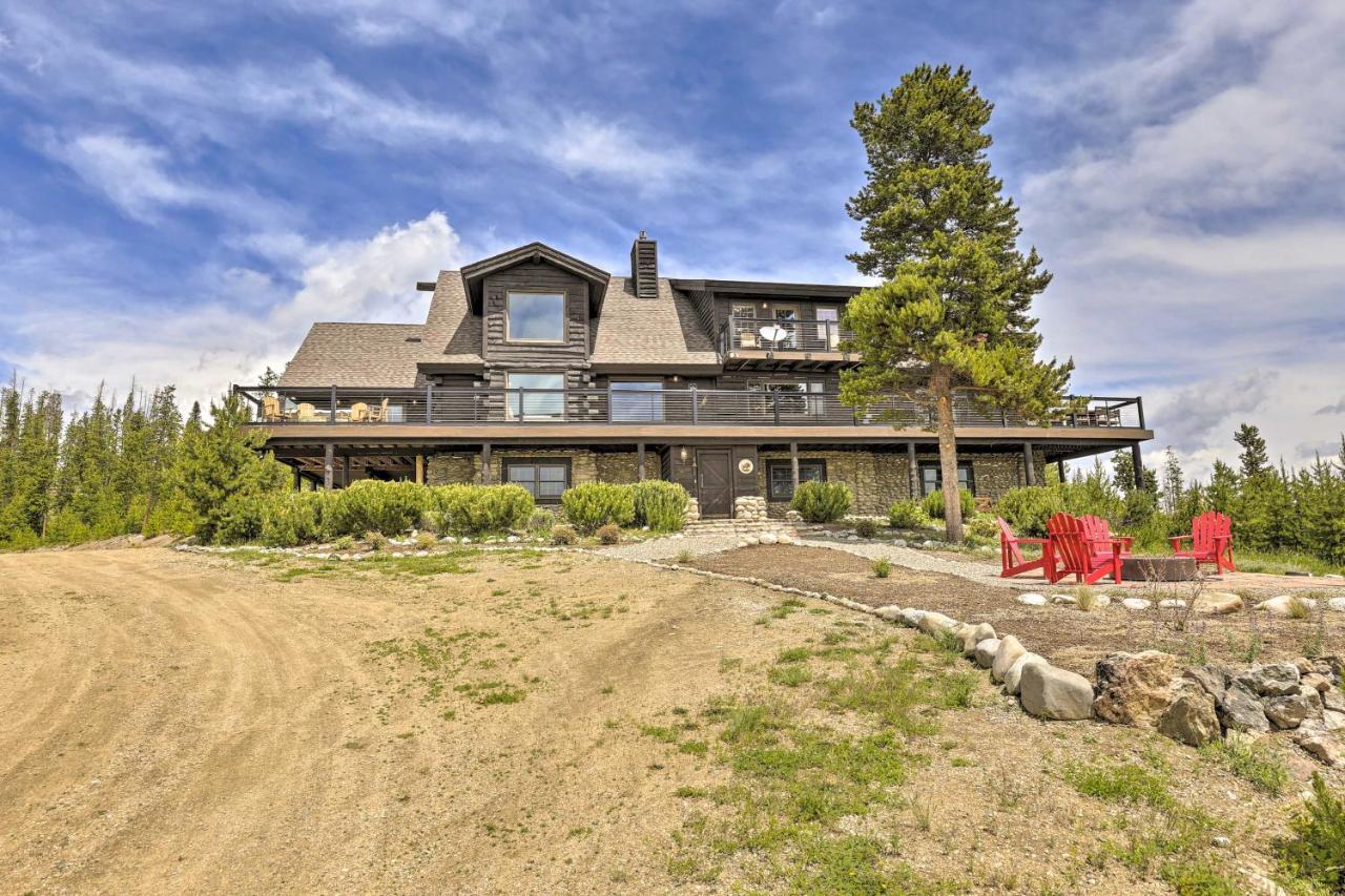 Lavish Mountain Retreat With Large Deck And Game Room! Tabernash Exteriér fotografie